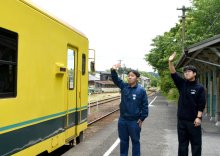 全社一丸の盛り上げ憧れ　いすみ鉄道、２年連続新卒社員入社　君津出身、岡田さん「乗ってくれた人に喜びを」