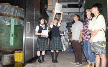 東金商高がツアーガイド　城国大の留学生おもてなし　しょうゆや日本酒、キャンプ場…　山武巡り日本文化伝える　