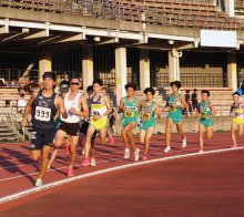 【上位記録掲載あり】８５０人が熱戦展開　ナイター陸上競技記録会　市原