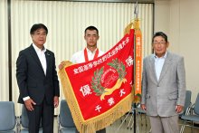 専大松戸「日本一目指す」　大森主将、活躍誓う
