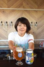 銚子ビールで調子よく　チョウシ・チアーズ代表　佐久間快枝さん（５１）【ひと模様】