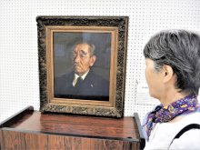 終戦時の首相・鈴木貫太郎の肖像７７年ぶり再生　出身地の野田市が初修復　１３日まで公開