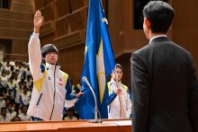  「チーム千葉一丸で」　かごしま国体、千葉県選手団が結団式　１０月７日開幕