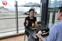 成田空港　日本食フロアオープン　国内人気１０店　訪日需要復活に対応　飛行機間近テラスも