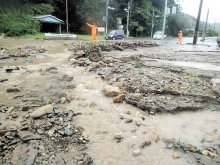 被災地、また濁流にのまれ　長柄の女性「やりきれない」　１９年房総半島台風・豪雨で被害