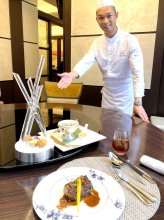 紹興酒風味のフォアグラマリネ、宮廷スープ…　ミシュランシェフが中国料理特別コース　浦安ヒルトン東京ベイ　１７日までの期間限定