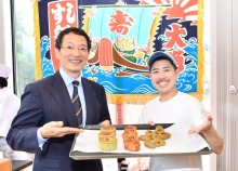 食品ごみで栽培、ケールをパンに　香取のパン店と銚子丸がコラボ　穴子デニッシュも考案