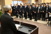 【速報】羽田長距離線の給油を成田で　航空機事故受け支援　仕事始め式でＮＡＡ社長言及　「安全運用の重みかみしめ」