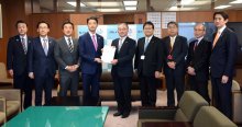 新湾岸道　概略ルートや構造検討を　期成同盟会、国に要望