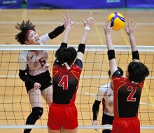 男子は習志野、女子は敬愛学園Ｖ　バレーボール　千葉県高校新人大会決勝