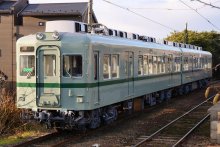 グリーン系にお色直し　南海車両到着　３月運行へ　銚子電鉄