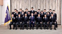 聖地初勝利狙う　中村主将「精いっぱい頑張る」　中央学院センバツ出場報告