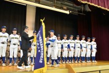 中央学院高、センバツ勝利誓う　「聖地で校歌歌えるように」　我孫子