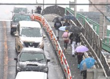 千葉県内の一部で降雪　低気圧発達、交通への影響注意