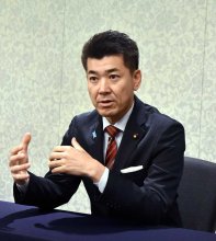 立民泉代表　政倫審「真相闇の中」　次期衆院選　千葉県内比例第１党目標に