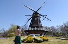 【動画あり】シンボル風車、再び回った！　船橋・アンデルセン公園
