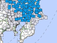 最大震度４の地震　福島県沖が震源　千葉県は柏、千葉市など震度２