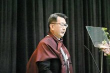 「魅力あふれる大学に」　千葉大・横手新学長が意気込み　入学式で、学長選には言及せず