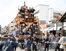 １０年ぶり成田山車まつり　２８日、計１８台一堂集結　市制７０年節目