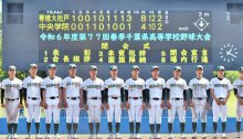 【速報】専大松戸２年連続６度目Ｖ　中央学院を８─４で下す　第７７回春季千葉県高校野球大会