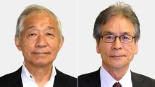 長生村長選告示　現新の一騎打ち
