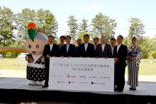 子どもへ無料アート体験　千葉公園芝庭に「寺子屋」　産官学金で９月から