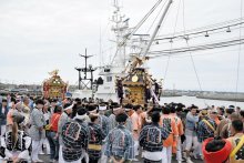 【動画あり】銚子神輿連合会が創立半世紀　記念渡御、継承願う