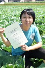キャベツの魅力を発信　銚子のビジネスコンテストで受賞・宮内由実さん（３８）【ひと模様】