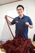 リサイクルへ廃漁網回収　環境配慮、漁業者負担も軽減　森幸漁網（銚子市）　【ちばの元気企業】