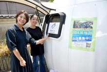 幼い子と一緒に楽しんで　親子で休憩可能なスペース設ける　成田祇園祭