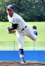 熱投も痛恨の１７４球目　千葉明徳・尼形　第１０６回全国高校野球　千葉大会　第１１日
