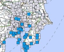 【速報】最大震度３の地震　震源は八丈島東方沖　Ｍ５．８　千葉県は千葉市や木更津市などで震度２			