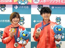 【動画あり】五輪戦士、メダル手に八千代凱旋　柔道・角田選手「応援のおかげ」　クライミング・安楽選手「勝てる選手になりたい」