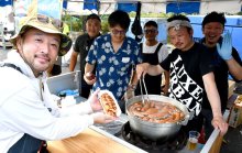 特産「ＳＰＦ豚」どうぞ！　東庄町役場で１２日まで　ポーク＆ビア夏祭り