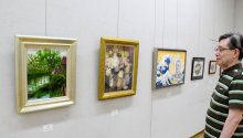 絵画サークルが合同展　茂原、多彩な力作６９点