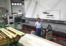 世界に誇るカーボンロール　高機能フィルムの量産化に道　サンレイ工機（白井市）　【ちばの元気企業】