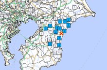 【速報】千葉市などで震度２　県北東部震源　津波の心配なし