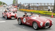 【動画あり】往年の名車房総路疾走　ポルシェ、ブガッティ続々　ラリーイベント　御宿でにぎわい