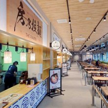 千葉県産食材メニューずらり！フードコート「ＦＵＳＡ　ＦＯＯＤＨＡＬＬ」オープン　麺や海鮮丼、スイーツ…　市原のやます