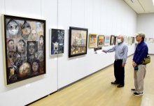 努力の成果秀作６９点　茂原　２０日まで絵画４団体合同展