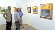 調停委員ＯＢら力作画２５点並ぶ　千葉市中央区、２２日まで