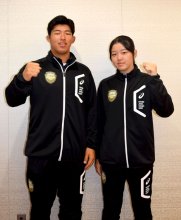 兄妹で世界王者目指す　船橋市在住・ビーチレスリングに挑戦・佐藤秀一郎さん（１９）、優さん（１６）　【ひと模様】