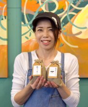 鉄そっくり　クッキー好評　見た目ゴツゴツでもサクッと食感　カフェ考案「地域の魅力に」　古代製鉄ゆかり八千代