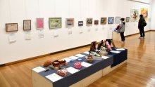 独自の感性、存分に　佐倉で障害者作品展　１６７点、１５日まで