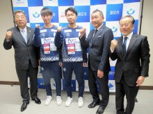 悔しさ糧に上位へ奮起　ブリオベッカ浦安　市長に昨季結果報告　チーム名「市川」加え始動