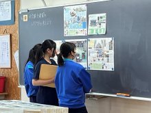 相手意識をもって作成　御宿町立御宿中学校　【ＮＩＥ報告　千葉県内実践校の取り組み】