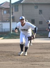 代打で出場目指す　伊藤星七　内野手　３年　【八街から聖地へ　千葉黎明初のセンバツ】選手紹介