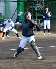 「第２の監督」担う　田中真寛　捕手　３年　【八街から聖地へ　千葉黎明初のセンバツ】選手紹介
