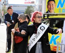 当選目指さぬ出馬に物議　「２馬力」巡る問題も　異例の選挙戦　検証（下）　【２０２５千葉県知事選】
