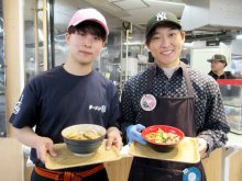 学生経営の食堂オープン　丼もの、ラーメン店　千葉商大内に２店舗